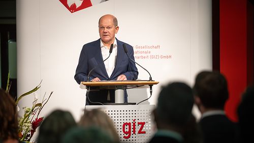 Bundeskanzler Scholz beim GIZ-Jahresempfang | Bundesregierung